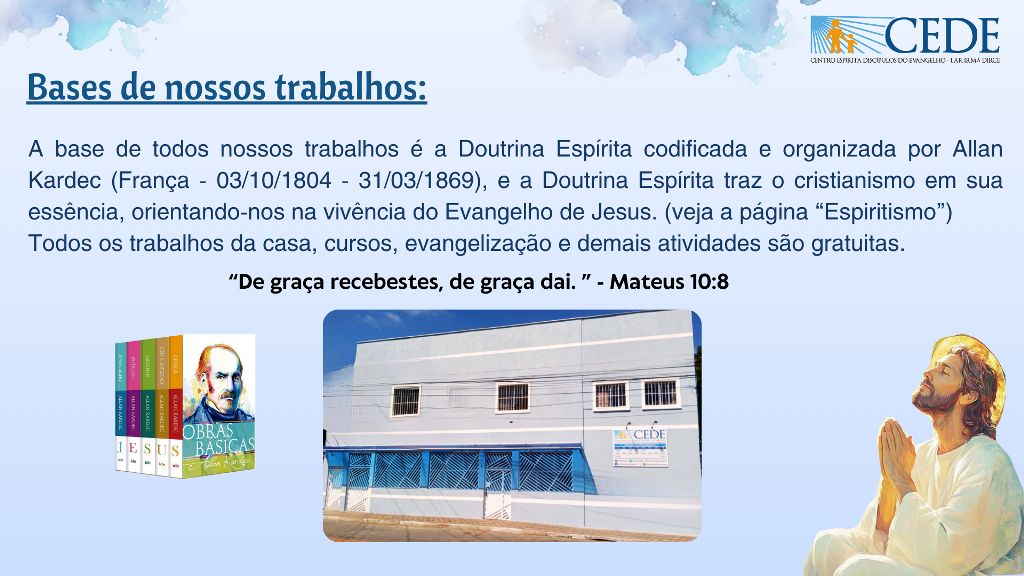 Base de nossos trabalhos