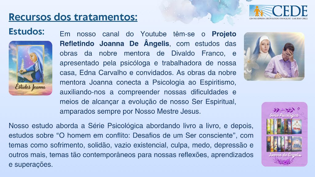 Recursos dos Tratamentos