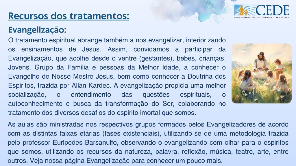 Recursos dos Tratamentos