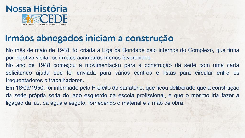Nossa História