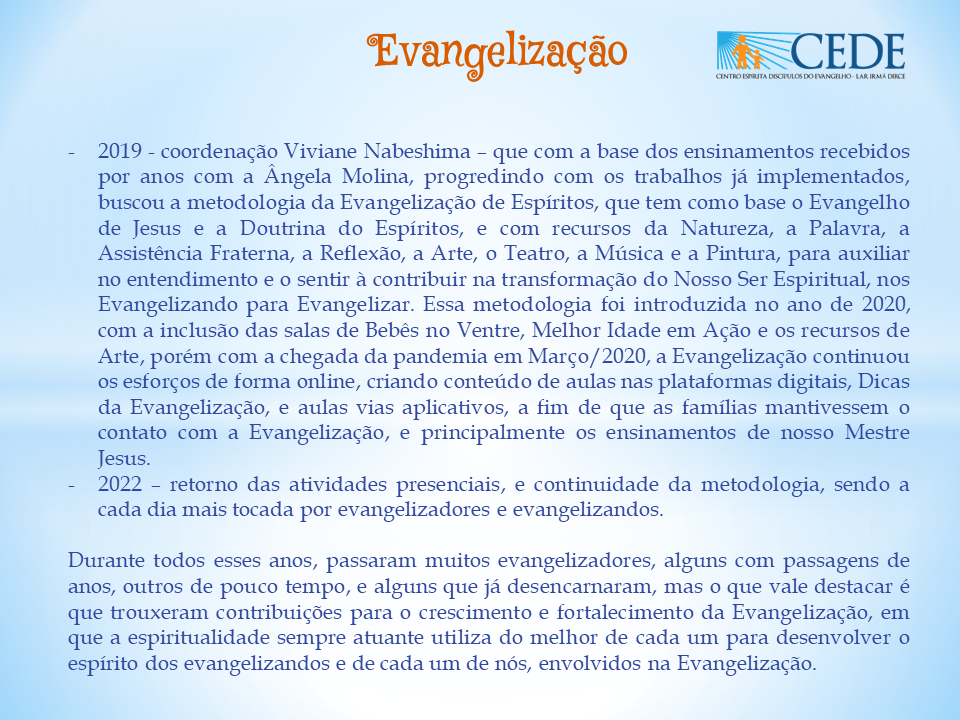 Equipe de Evangelizadores