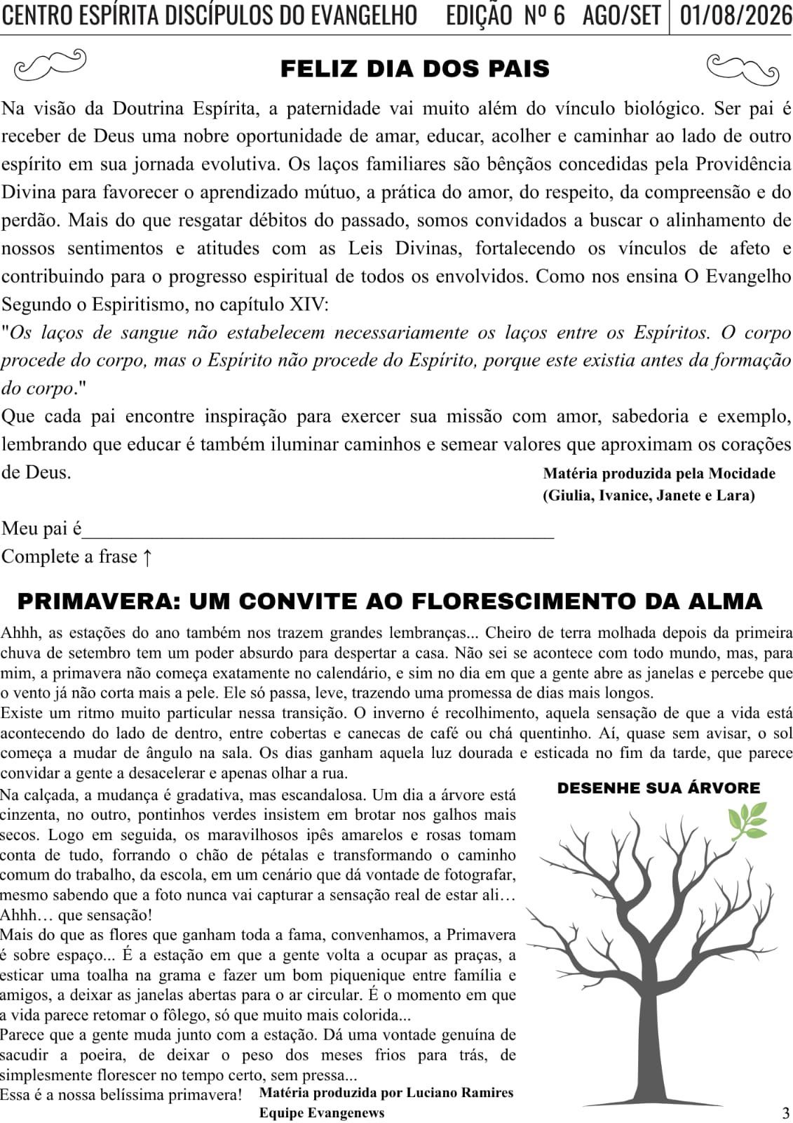 - Dia dos Pais / Primavera