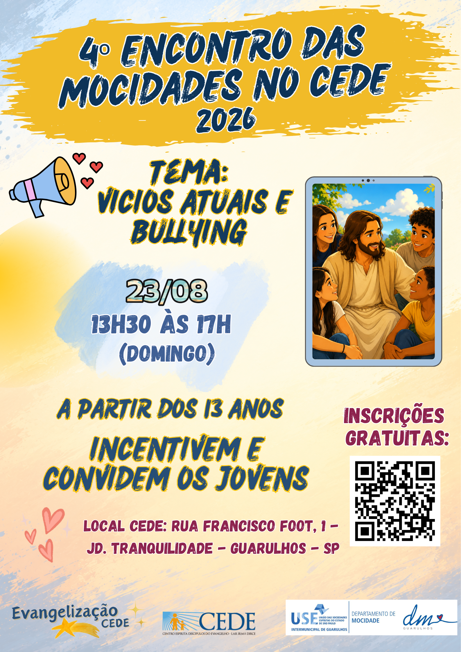 ✨  4o Encontro das Mocidades no CEDE ✨