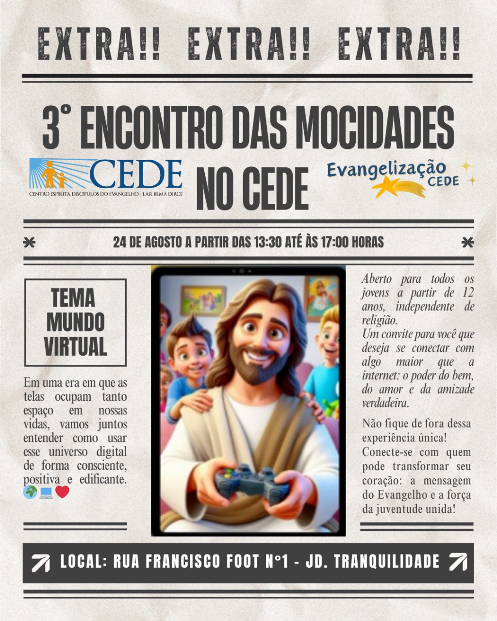 Edição Extra - 3o. Encontro de jovens 2025