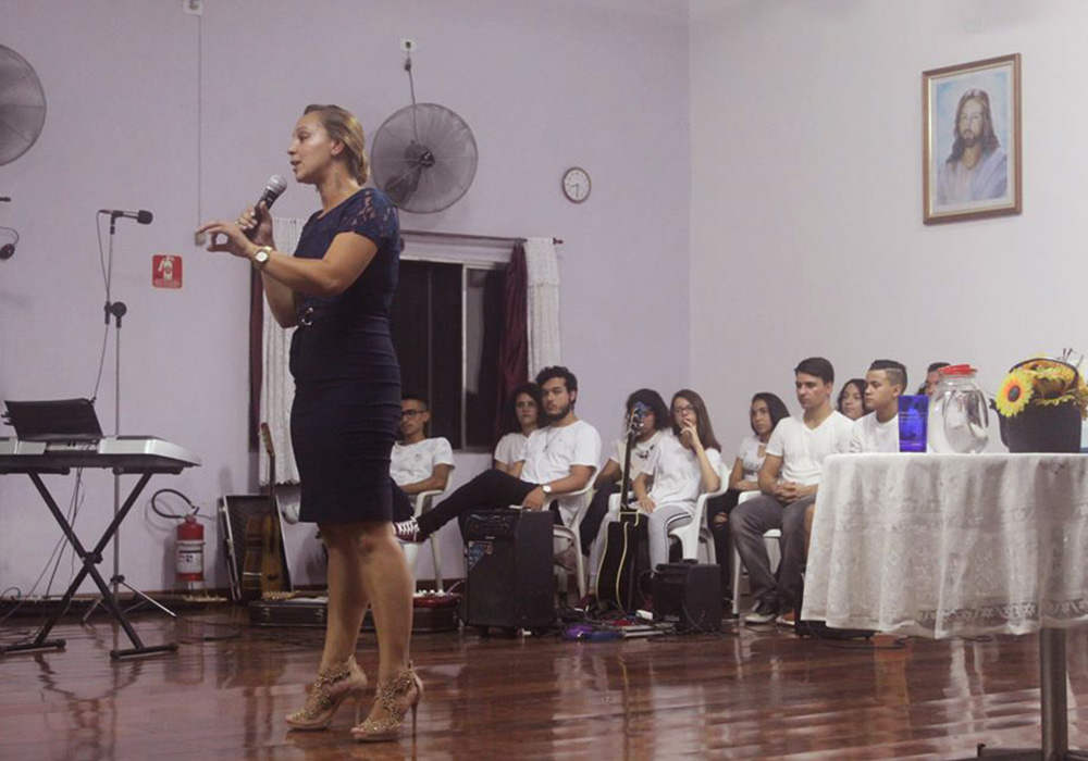 Palestra com Paula Cintia Alves